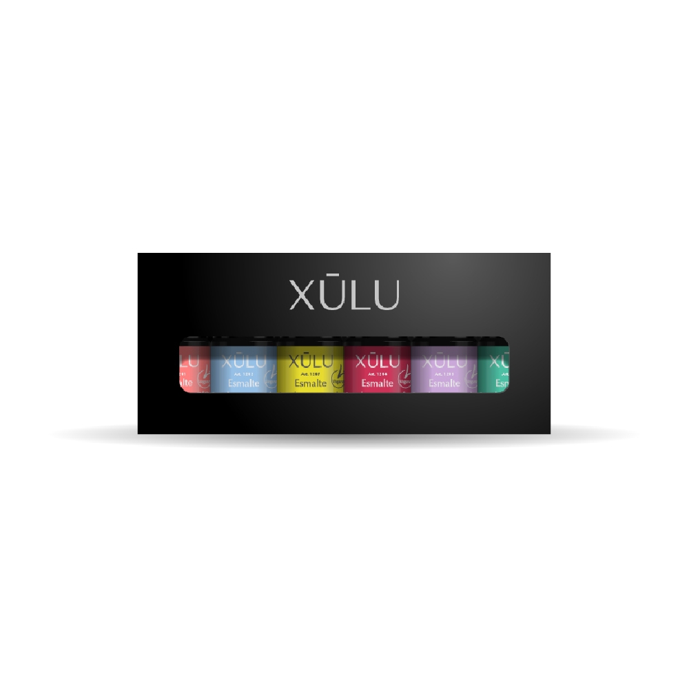 XÚLU PACK X 6 ESMALTE UV HAPPY DAYS | Vista 3